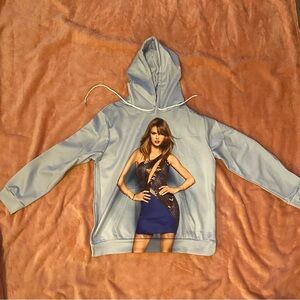 Stylish Blue TS hoodie size small